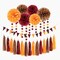 Brown Burgundy Orange Party-Decorations - 23pcs Fall Autumn Thanksgiving